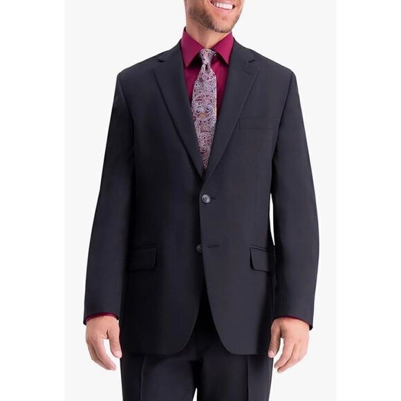 Haggar Other - Haggar Men's Travel Performance Tailored Fit Suit Jacket